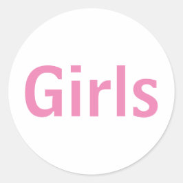 Adesivo Girls Ronde Sticker