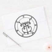 Adesivo Gremory Goétia Ronde Sticker (Envelop)