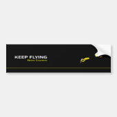 Adesivo Keep Flying Bumpersticker (Voorkant)