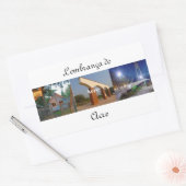 Adesivo lembrança do Acre Rechthoekige Sticker (Envelop)