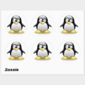 Adesivo Linux Ronde Sticker (Vel)