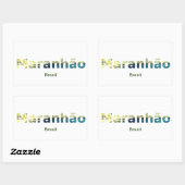 Adesivo Maranhão Rechthoekige Sticker (Vel)