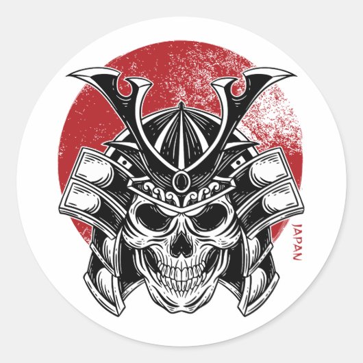 Adesivo Máscara Oni / Oni Mask Sticker (Voorkant)