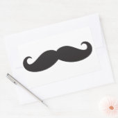 Adesivo Mustache Rechthoekige Sticker (Envelop)