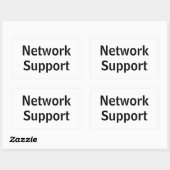 Adesivo network Support Rechthoekige Sticker (Vel)