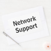 Adesivo network Support Rechthoekige Sticker (Envelop)