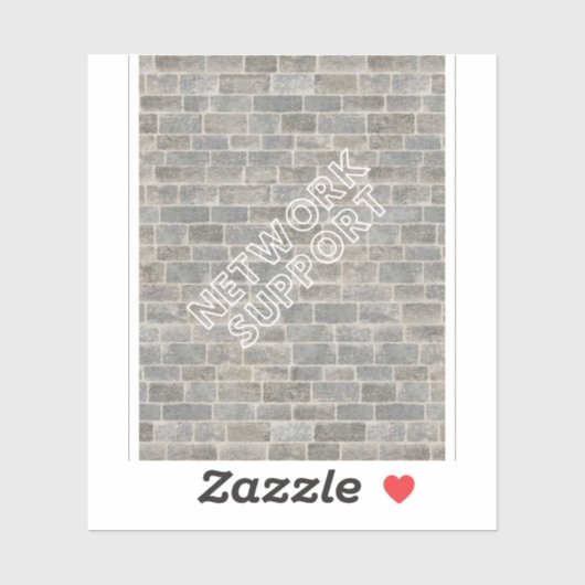 Adesivo Network Support Sticker (Vel)