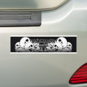 Adesivo Para Automóveis Caveira Demolixans Boy Bumpersticker (Op auto)