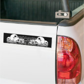 Adesivo Para Automóveis Caveira Demolixans Boy Bumpersticker (Op Truck)