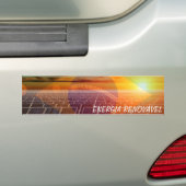 Adesivo para carro ENERGIA RENOVÁVEL Bumpersticker (Op auto)