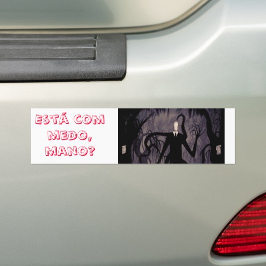 Adesivo para carro Slenderman Bumpersticker (Op auto)