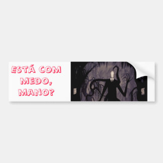 Adesivo para carro Slenderman Bumpersticker