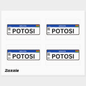 Adesivo Potosi Mercosur Rechthoekige Sticker (Vel)