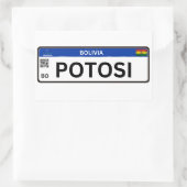 Adesivo Potosi Mercosur Rechthoekige Sticker (Tas)