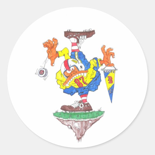 Adesivo promo 87 ronde sticker (Voorkant)