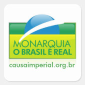 Adesivo Retângulo Vierkante Sticker (Voorkant)