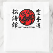 Adesivo Shotokan Karate-do Rechthoekige Sticker (Tas)