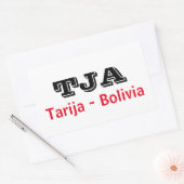 Adesivo Tarija Bolivia Rechthoekige Sticker (Envelop)