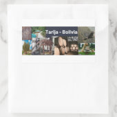 Adesivo Tarija Bolivia Rechthoekige Sticker (Tas)