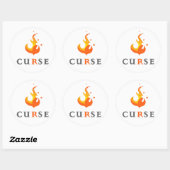Adesivo - Team Curse Ronde Sticker (Vel)