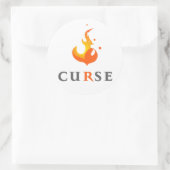 Adesivo - Team Curse Ronde Sticker (Tas)