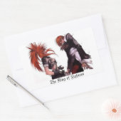 Adesivo the king of fighters rechthoekige sticker (Envelop)