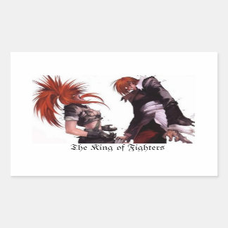 Adesivo the king of fighters rechthoekige sticker