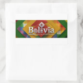 Adesivo unidos hacia el bicentenario rechthoekige sticker (Tas)