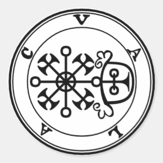 Adesivo Valac Goétia Ronde Sticker