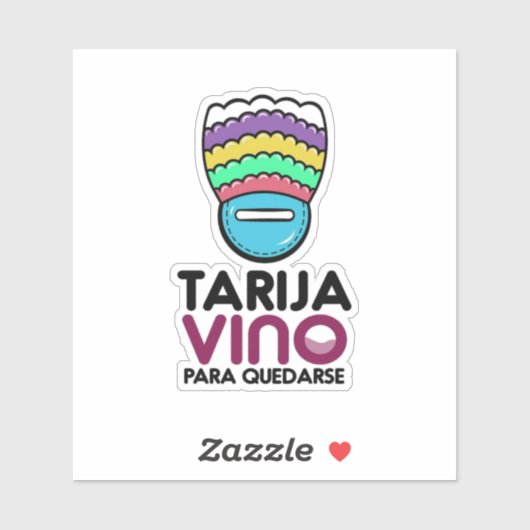 Adesivo vino para quedarse sticker (Vel)