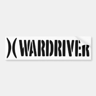Adesivo Wardriver Bumpersticker
