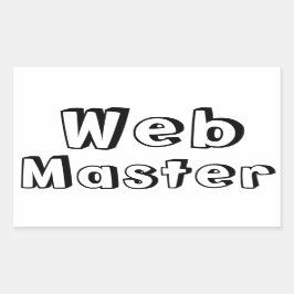Adesivo WebMaster Rechthoekige Sticker
