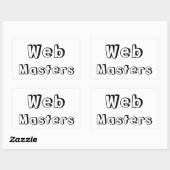 Adesivo WebMasters Rechthoekige Sticker (Vel)