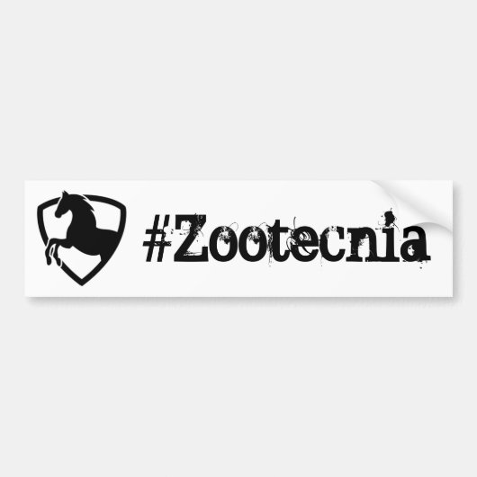 Adesivo Zootecnia Bumpersticker (Voorkant)