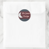 Adesivos com seu logotipo ronde sticker (Tas)