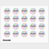 Adesivos personalizados ronde sticker (Vel)