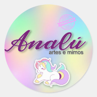 Adesivos personalizados ronde sticker