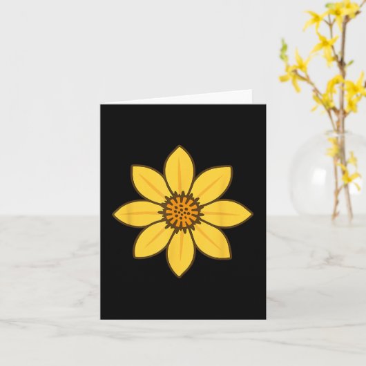 Adey Abeba Bloem Ethiopisch Habesha Nieuwjaar Enku Kaart (Gele Bloem)