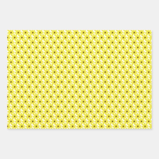 Adey Abeba Ethiopian Flower Pattern Inpakpapier Vel (Voorkant 2)