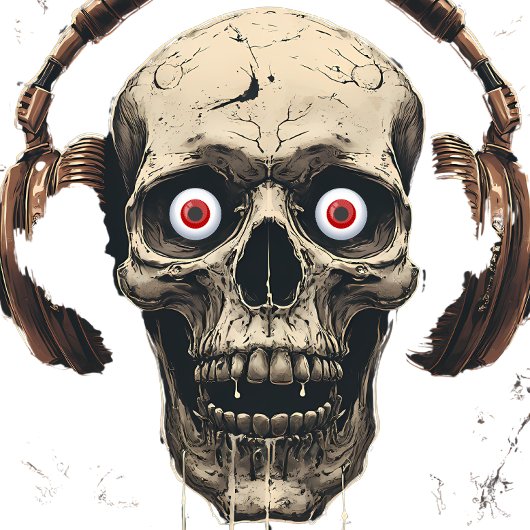 ADGMUSIC SUNO.COM SKULL SERIES T-shirt