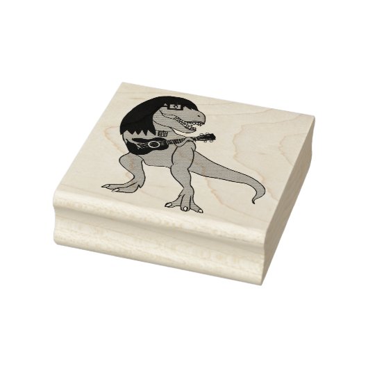 ADH T-Rex gitaar Rubberstempel (Stempel)
