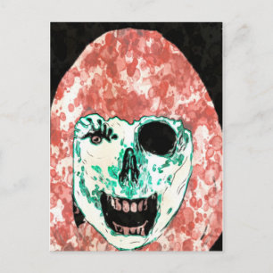 ADH Zombie Waterverf Briefkaart