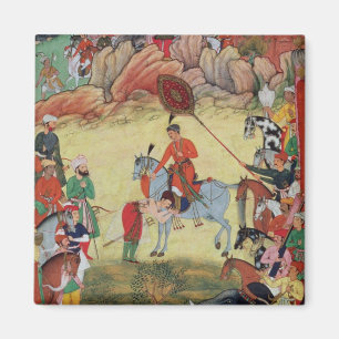 Adham Khan geeft een eerbetoon aan Akbar in Sarang Magneet