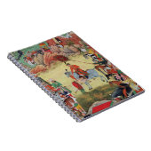 Adham Khan geeft een eerbetoon aan Akbar in Sarang Notitieboek (Rechterzijde)