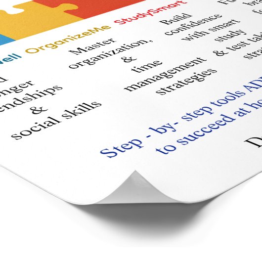 ADHD  2] Use this one ***FRONT COVER  TEEN JOURNAL Poster (Hoek)