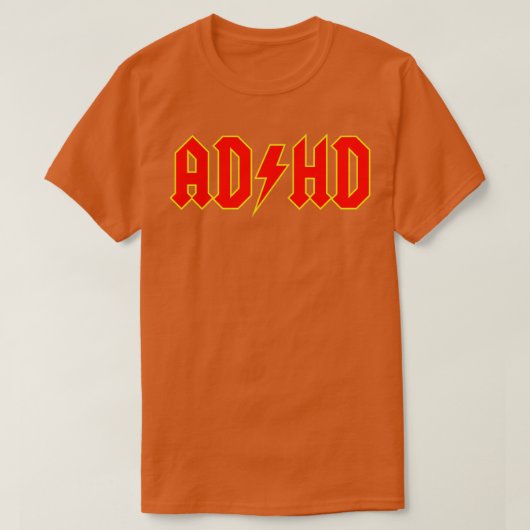 ADHD 4 T-SHIRT (Design voorkant)