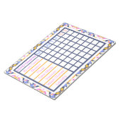 ADHD ADD Girl's Weeklijst voor vrouwen Notitieblok (Schuin)