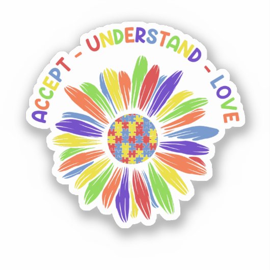 ADHD, Autisme aba, Geestelijke gezondheid, Autisme Sticker (Voorkant)