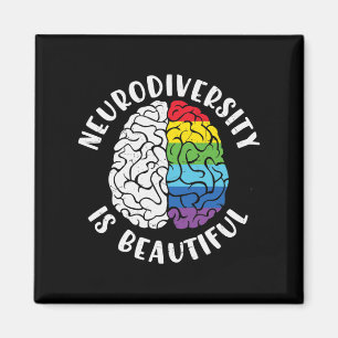 ADHD Autisme Bewustzijn Neurodiversiteit is mooi Magneet