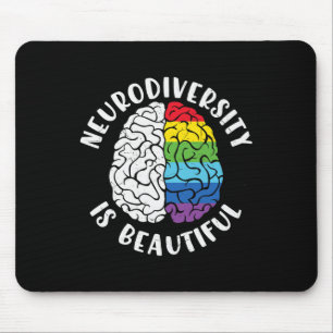 ADHD Autisme Bewustzijn Neurodiversiteit is mooi Muismat